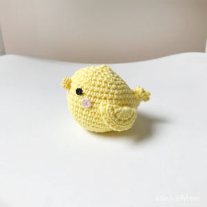 Made to Order MOTHER CHICKEN & BABY CHICK PAIR crochet amigurumi