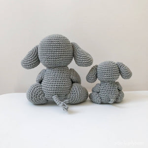 Made to Order ELEPHANT PAIR crochet amigurumi