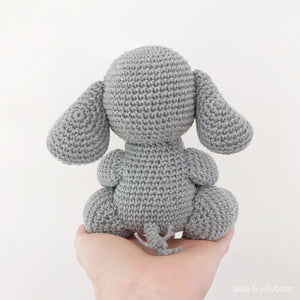 Made to Order ELEPHANT PAIR crochet amigurumi