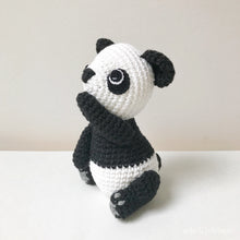 Load image into Gallery viewer, Made to Order PANDA BEAR crochet amigurumi