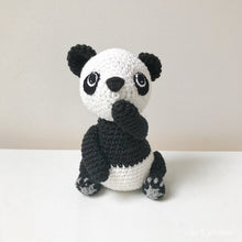 Load image into Gallery viewer, Made to Order PANDA BEAR crochet amigurumi